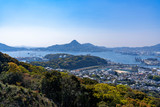 [長崎県]佐世保市街全景