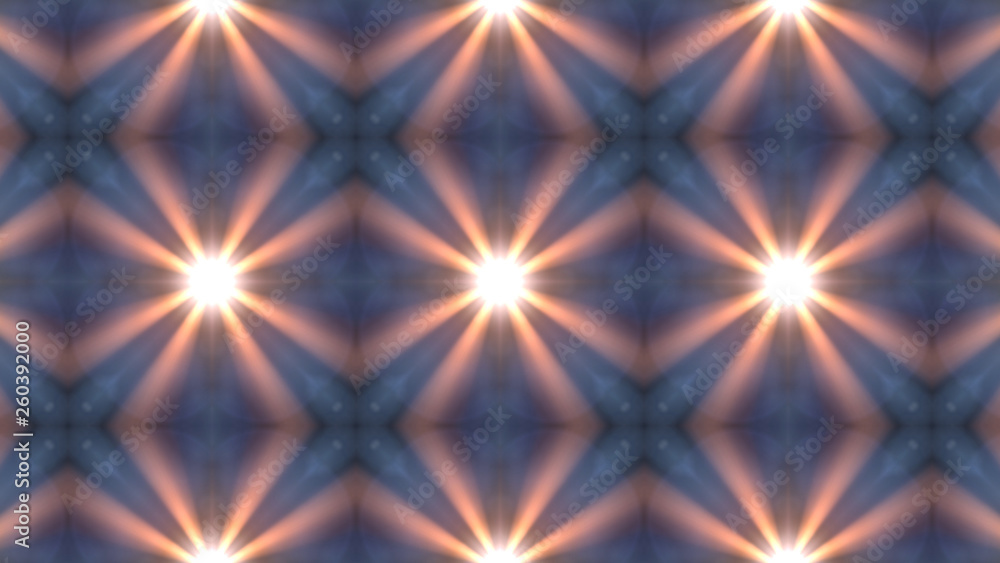 Designer abstract background with glowing individual shapes. Designer abstract background with glowing individual shapes.