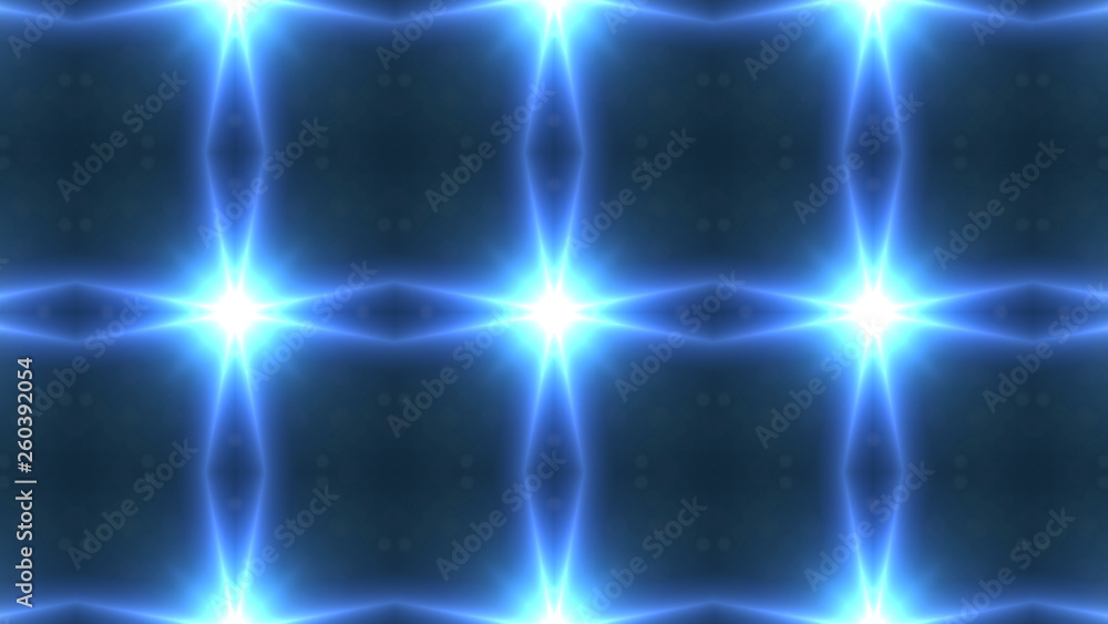 Designer abstract background with glowing individual shapes. Designer abstract background with glowing individual shapes.