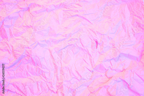 Pink neon blurred texture of paper, stylish background