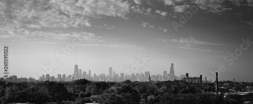 Chicago Skyline Panoramic