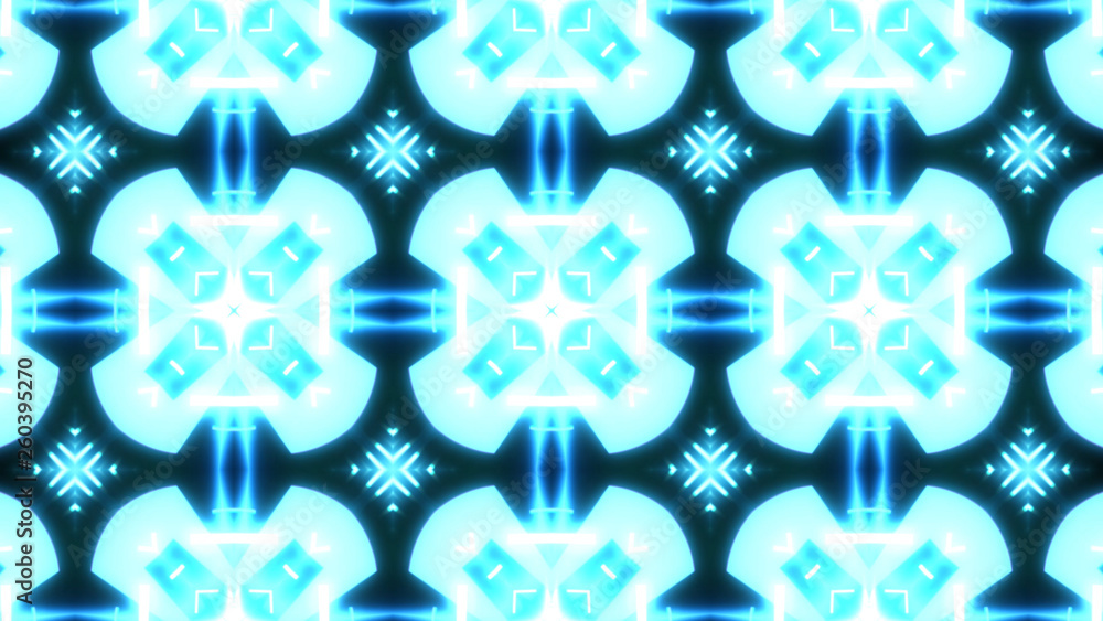 Designer abstract background with glowing individual shapes. Designer abstract background with glowing individual shapes.