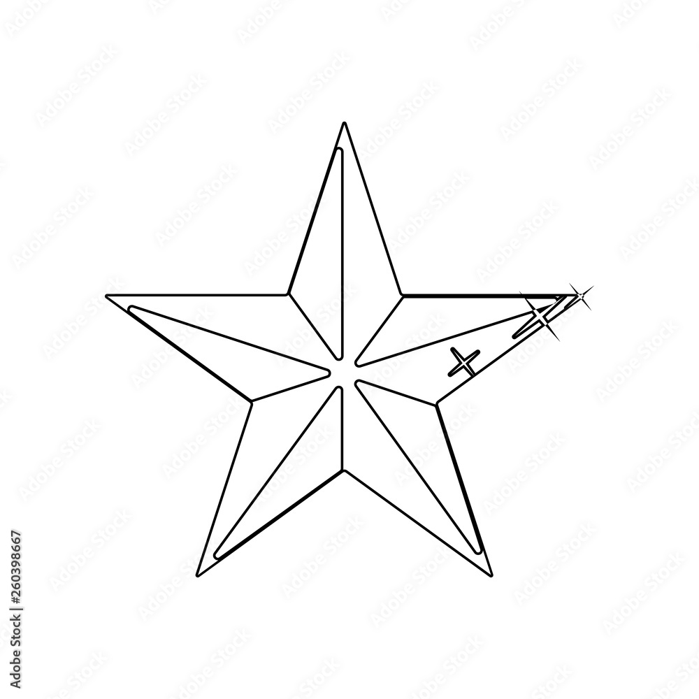 Five-pointed star icon. Element of Stars for mobile concept and web apps icon. Outline, thin line icon for website design and development, app development Five-pointed star icon. Element of Stars for mobile concept and web apps icon. Outline, thin line icon for website design and development, app development