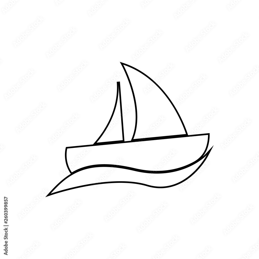 sailing regatta icon. Element of transport for mobile concept and web apps icon. Outline, thin line icon for website design and development, app development sailing regatta icon. Element of transport for mobile concept and web apps icon. Outline, thin line icon for website design and development, app development