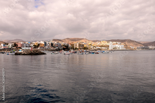 Landscape in Tropical Volcanic Canary Islands Spain photo