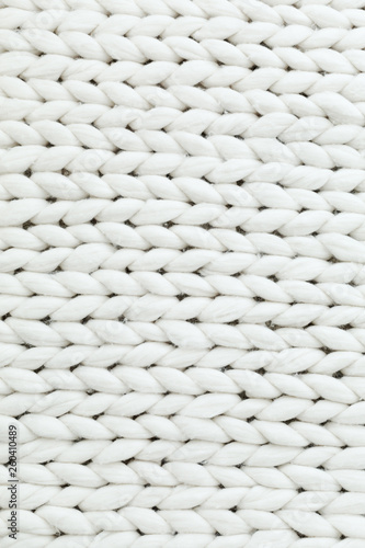 White texture background from merino blanket