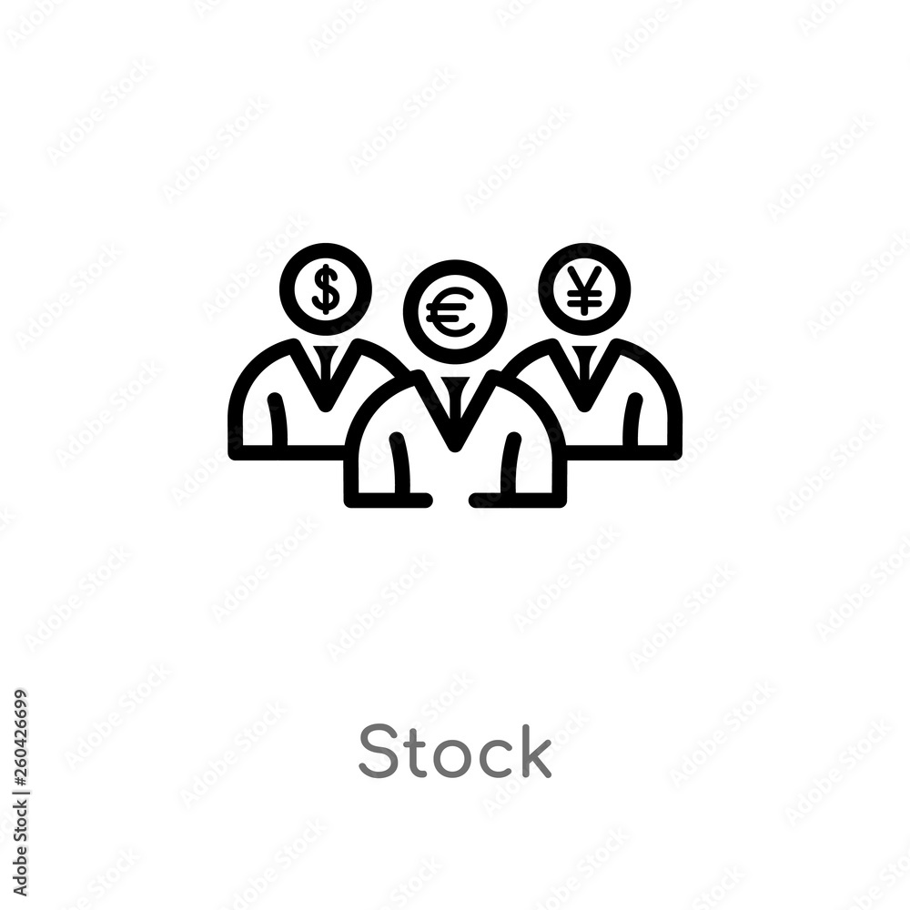 outline stock vector icon. isolated black simple line element illustration from crowdfunding concept. editable vector stroke stock icon on white background outline stock vector icon. isolated black simple line element illustration from crowdfunding concept. editable vector stroke stock icon on white background