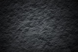 Dark black slate background or old gray stone nature texture