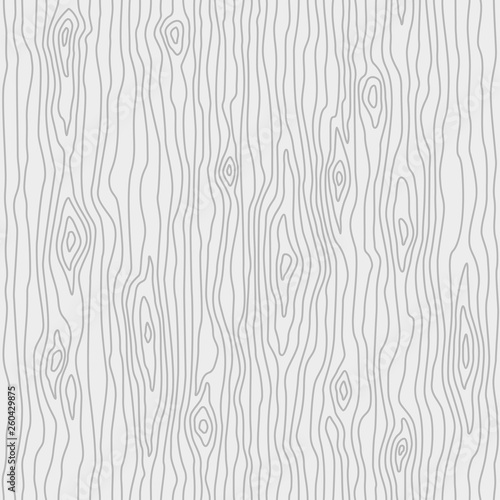 Abstract tree texture in linear style. Wood white background. Flat vector illustration 