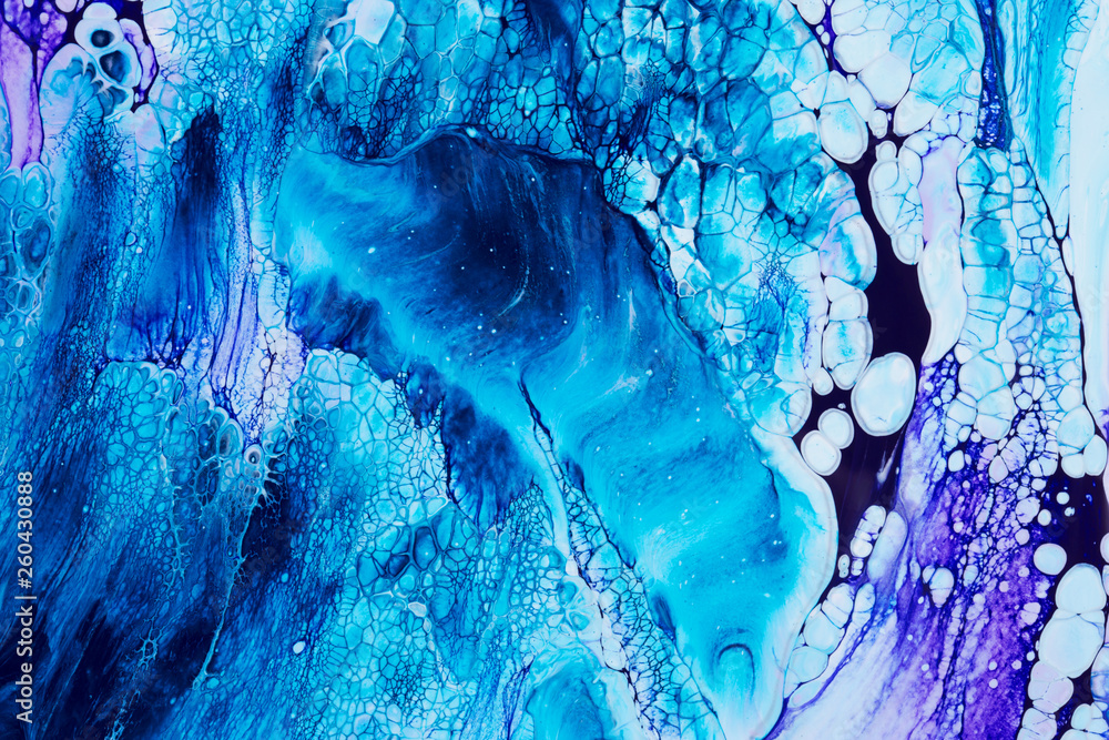 Fototapeta premium Abstract background of acrylic paint