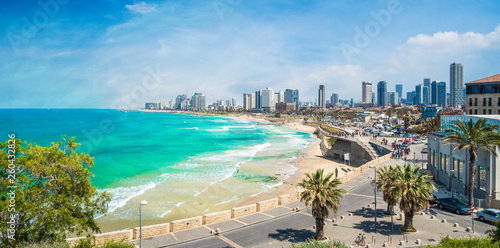 Fotografia Panoramic view of  Tel Aviv, Israel