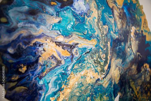 Fluid abstract artwork