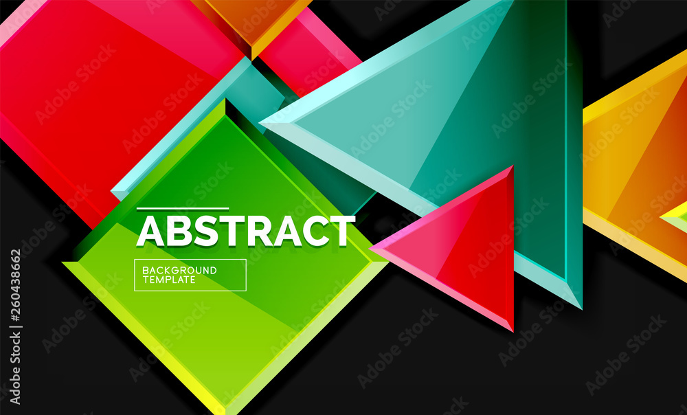 Shiny style geometric background Shiny style geometric background