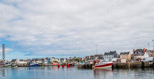 Guilvinec, le port et ses chalutiers, Finistère, Bretagne, France.