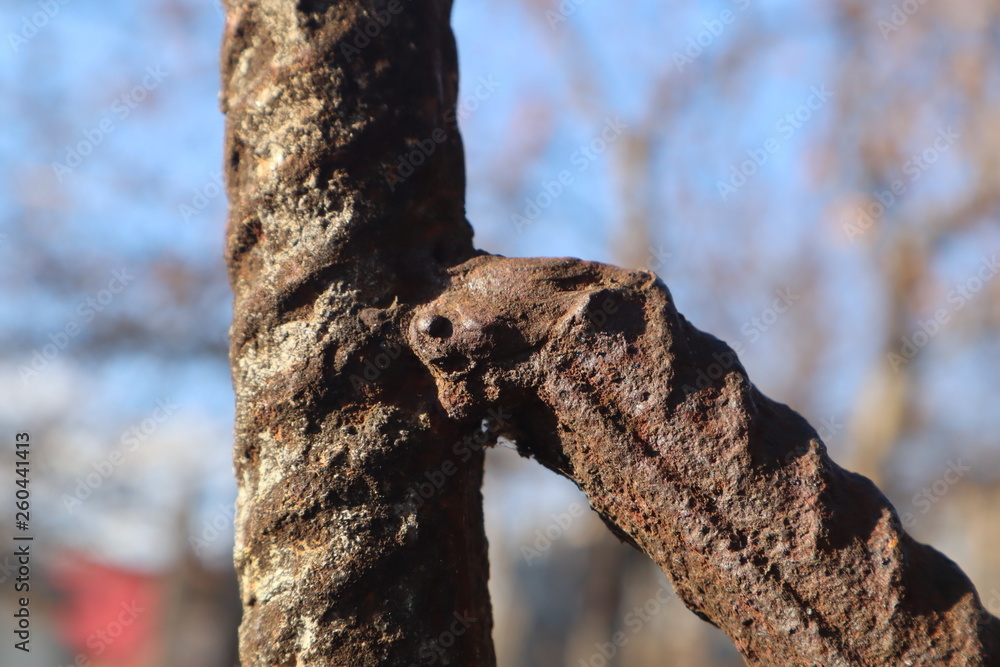 old rusty metal welding old rusty metal welding