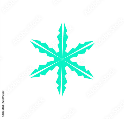 vector logo of snow