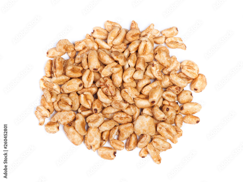 Heap of fluffy wheat grains Heap of fluffy wheat grains