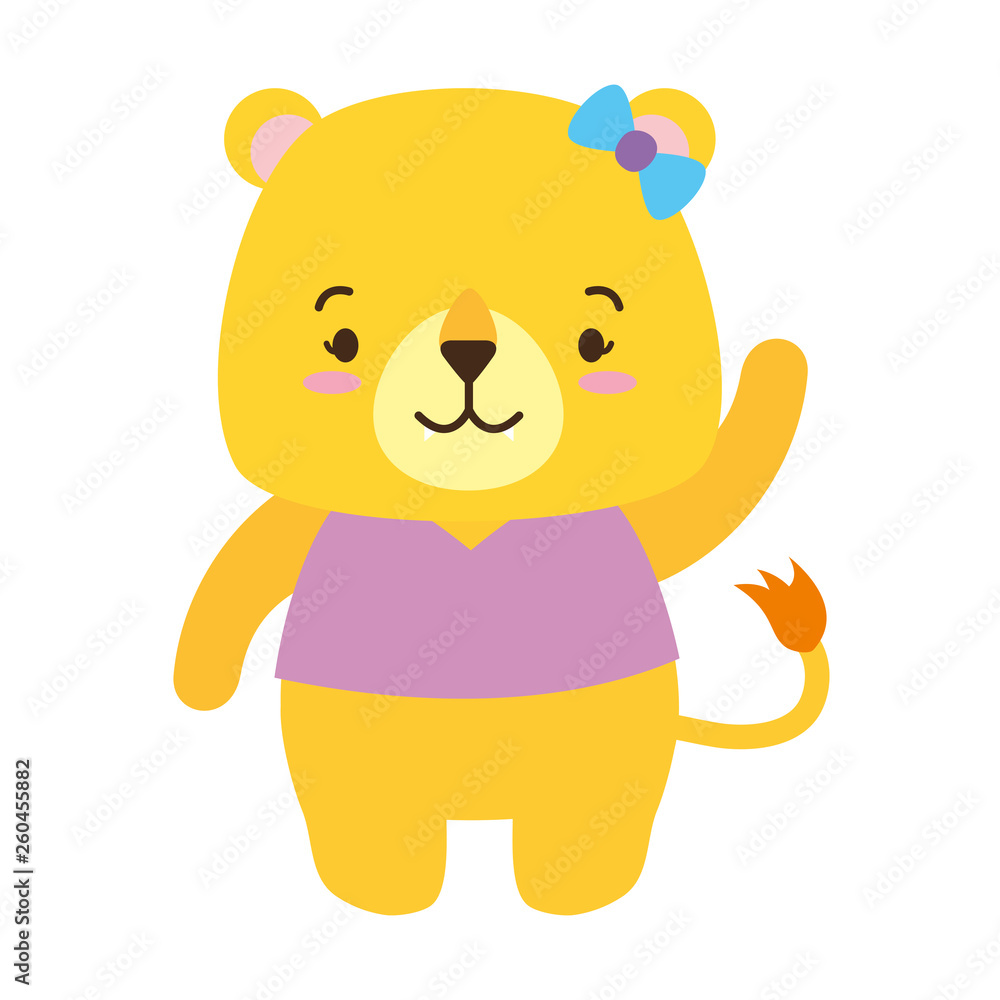 Obraz premium cute animal cartoon