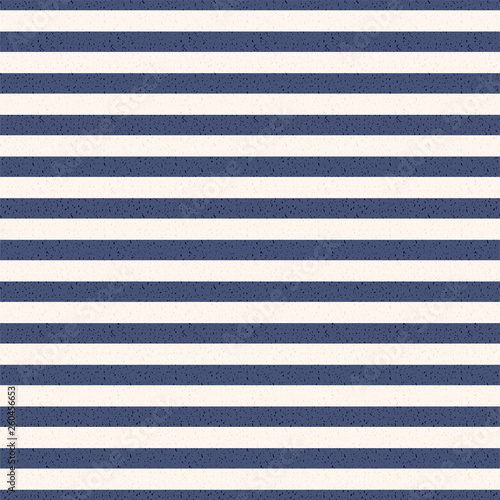 Navy Blue and White Stripes Seamless Pattern - Horizontal navy blue and white stripes seamless pattern 