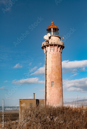 Lighthouse on Cape Slepikovsky, Kholmsky District, Sakhalin Island © Федор Поволкович