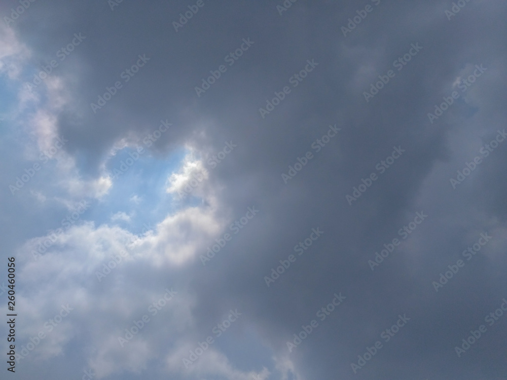 Fototapeta premium Sky on the afternoon