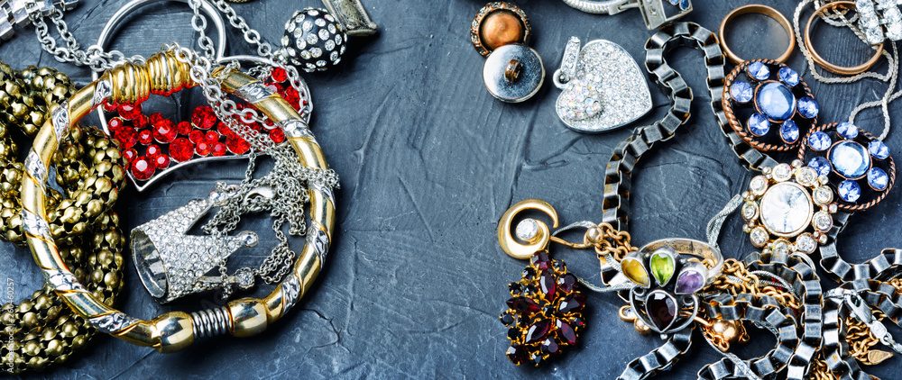 Fotografie Jewelry and bijouterie.