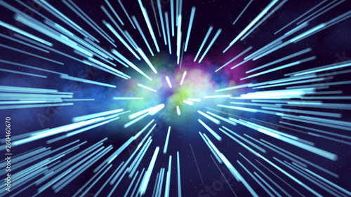 fast lightning in space sidereal