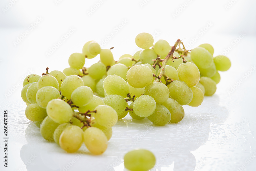 Weintrauben grün Obst