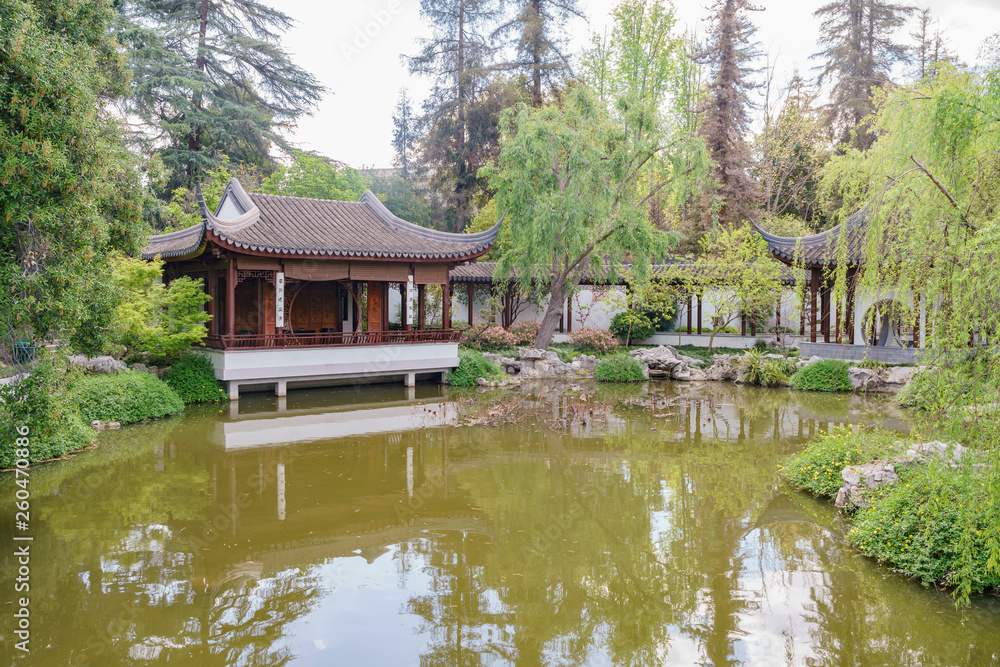 Fototapeta premium The beautiful Chinese Garden of Huntington Library