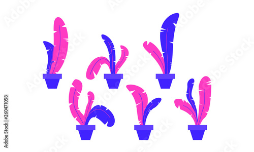 flower, plant, leaf, vector, art, 