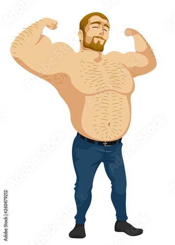 Man Sub Culture Bear Man Illustration