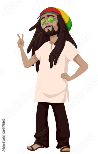 Man Sub Culture Rastafarian...