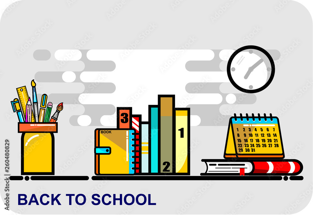 back to school, icon vector back to school, icon vector