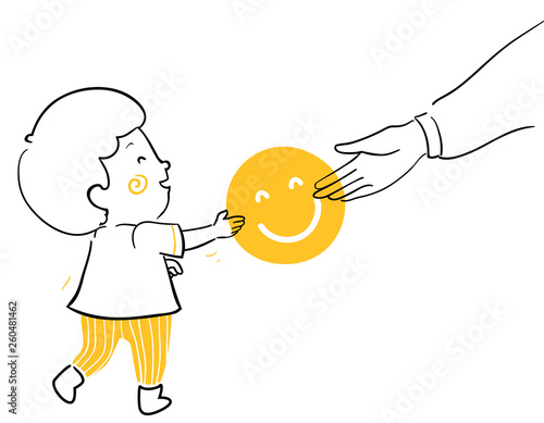 Kid Boy Doodle Parent Give ...