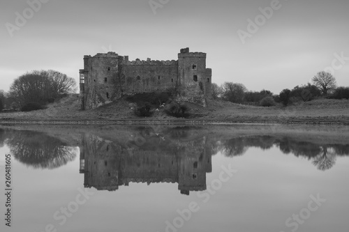 Carew Castle Reflecting