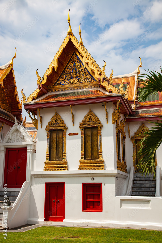 wat Benchamabopit, the Marble temple, Bangkok, Thailand wat Benchamabopit, the Marble temple, Bangkok, Thailand