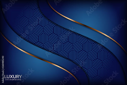 Luxurious navy royal blue elegant background