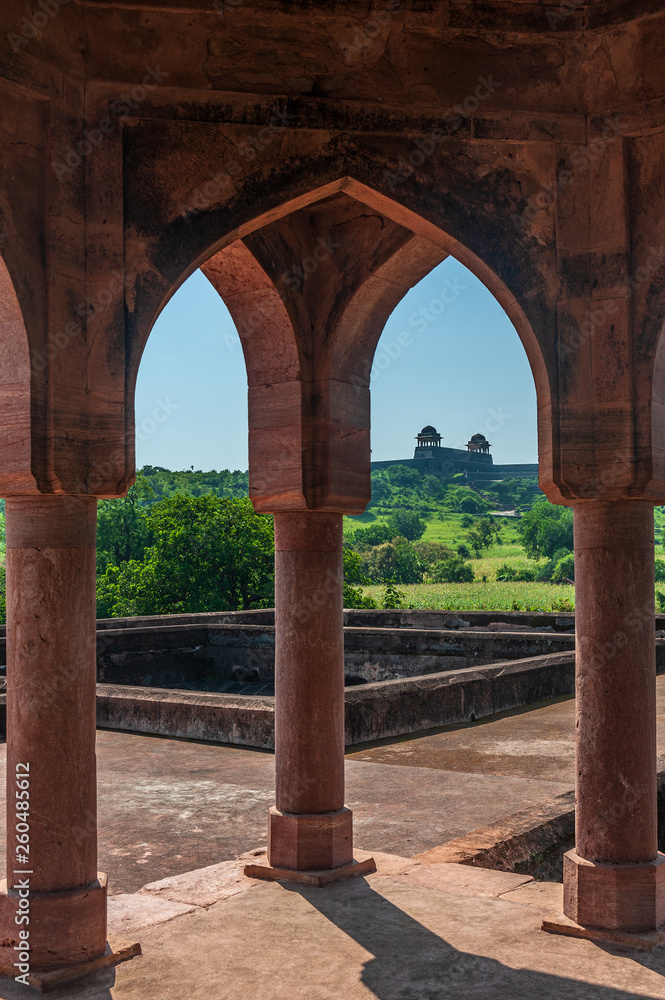 Obraz premium Baz Bahadur palace, mandu, madhya pradesh, india 