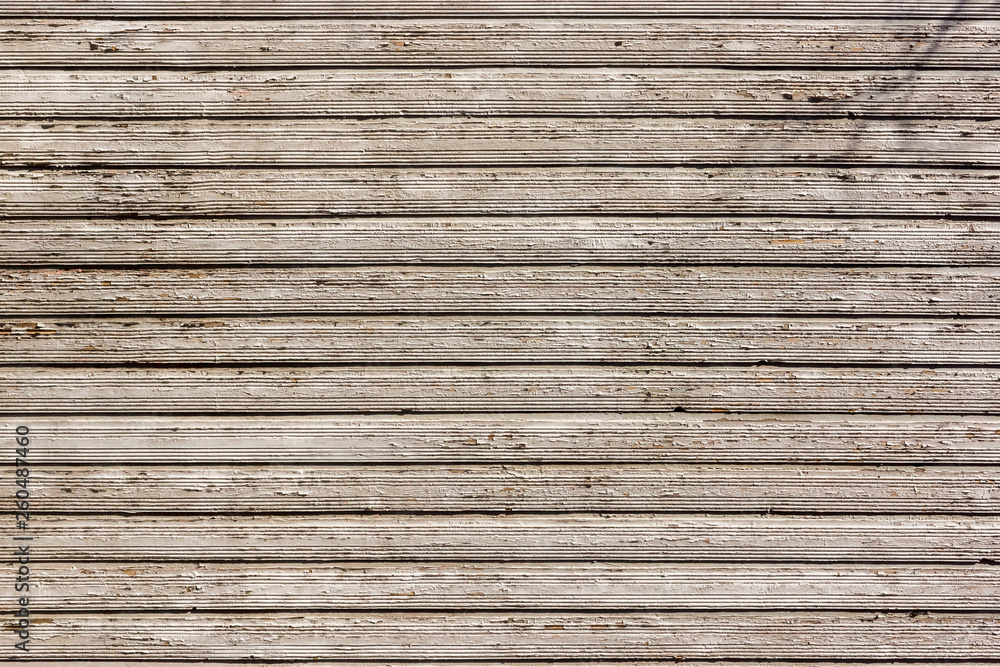 Fototapeta premium Rustic peeling paint boards wall background