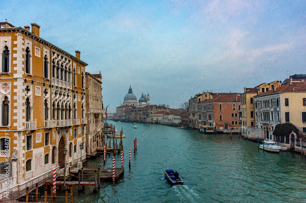 Italy, Venice, view of the Grand Canal