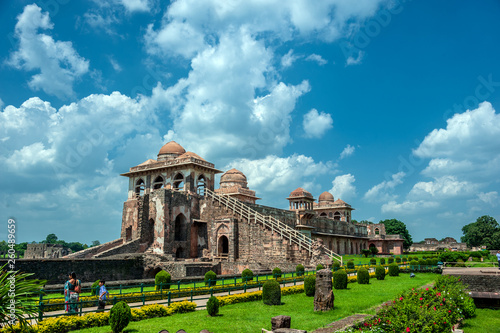 jahaz Mahal palace, mandu, madhya pradesh, india 