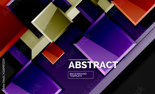 Shiny style geometric background