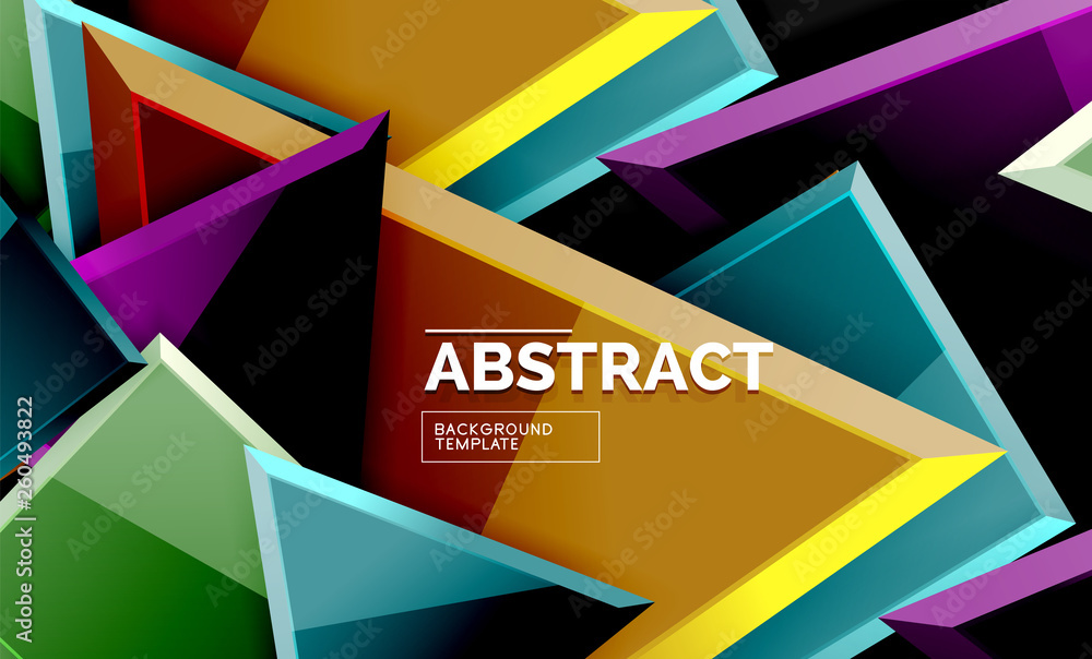 Shiny style geometric background Shiny style geometric background