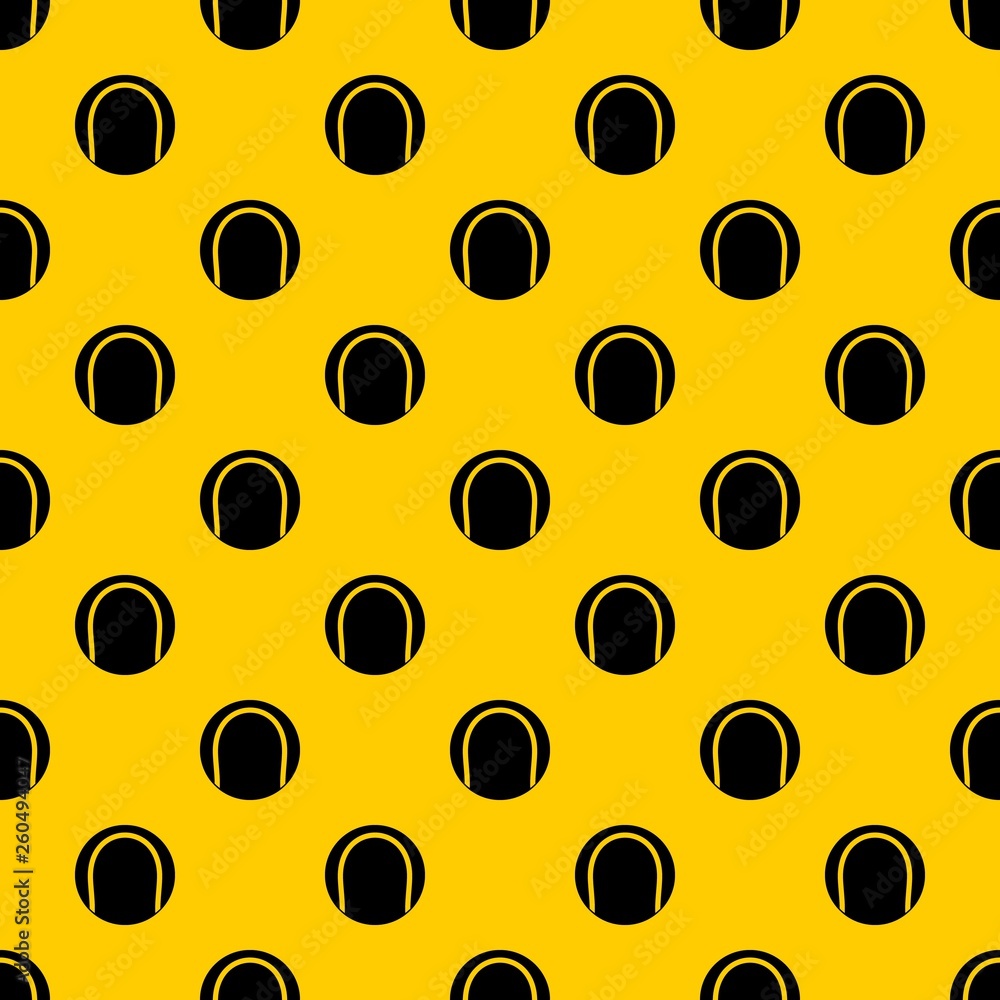 Black and white tennis ball pattern seamless vector repeat geometric yellow for any design Black and white tennis ball pattern seamless vector repeat geometric yellow for any design