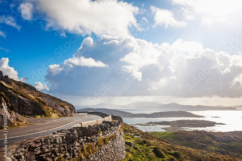 Ring of Kerry, Ireland, mountain road