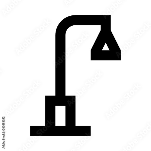 icon Lantern street light lightning