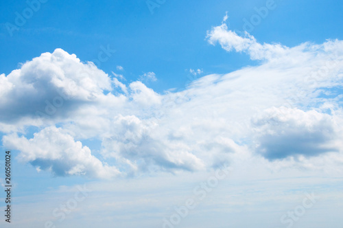 Fototapeta Naklejka Na Ścianę i Meble -  Blue sky background with clouds