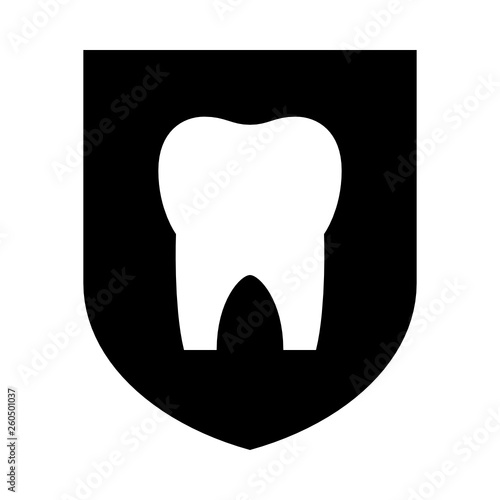 icon Tooth shield protection guard