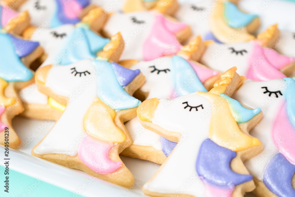 Unicorn sugar cookies Unicorn sugar cookies