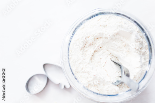 White flour